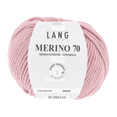 Lang Yarns Merino 70 - rosé (0219)