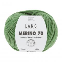 Lang Yarns Merino 70 - grün mélange