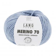 Lang Yarns Merino 70 - ciel mélange (0320)