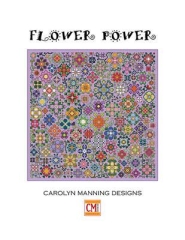 Stickvorlage CM Designs - Flower Power