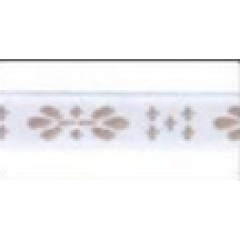 Webband Ornament weiss-beige - Rico Design (Ausverkauf)