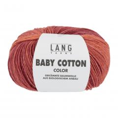 Lang Yarns Baby Cotton Color - Farbe 165 fuchsia-rot-roas