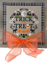 Stickvorlage Tiny Modernist Inc - Halloween Wreath (Ausverkauf)