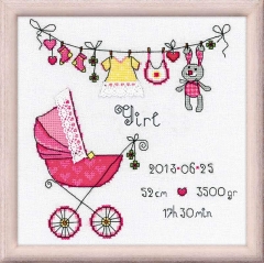 Riolis - Stickbild Its a Girl!
