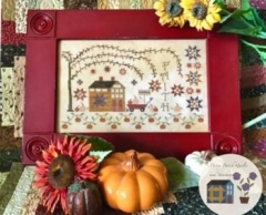Stickvorlage Pansy Patch Quilts & Stitchery - Faith Fall At Pansy Patch Manor 