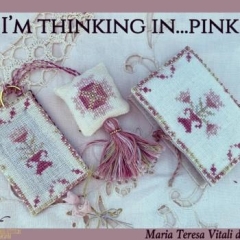 Stickvorlage MTV Designs - Im Thinking In Pink Sewing Set