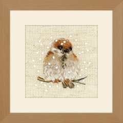 Riolis - Stickbild Sparrow