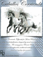 Stickvorlage Ronnie Rowe Designs - Caballos Corriendo