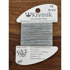 Kreinik #8 001 - Silver