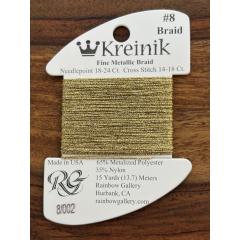 Kreinik #8 002 - Gold