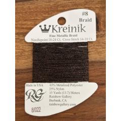 Kreinik #8 022 - Brown