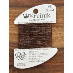 Kreinik #8 052HL - Bronze High Lustre
