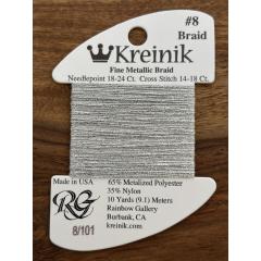 Kreinik #8 101 - Platinum