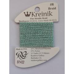 #8 1432 Blue Ice - Kreinik 8 Fine Braid