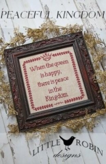 Stickvorlage Little Robin Designs - Peaceful Kingdom 