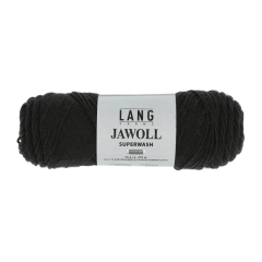 Lang Yarns Jawoll uni Sockenwolle 4-fach - Farbe 0004 schwarz