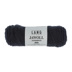 Lang Yarns Jawoll uni Sockenwolle 4-fach - nachtblau