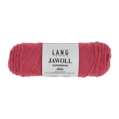 Lang Yarns Jawoll uni Sockenwolle 4-fach - rot