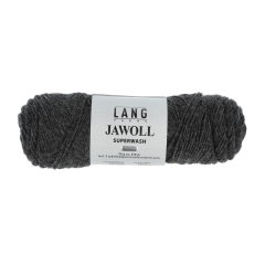 Lang Yarns Jawoll uni Sockenwolle 4-fach - anthrazit melange