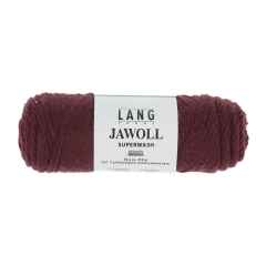 Lang Yarns Jawoll uni Sockenwolle 4-fach - bordeaux