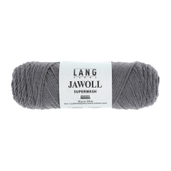 Lang Yarns Jawoll uni Sockenwolle 4-fach - grau