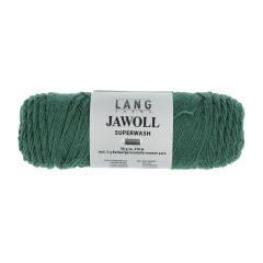 Lang Yarns Jawoll uni Sockenwolle 4-fach - tanne