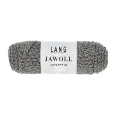 Lang Yarns Jawoll uni Sockenwolle 4-fach - grau-braun mouliné