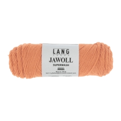 Lang Yarns Jawoll uni Sockenwolle 4-fach - mandarine