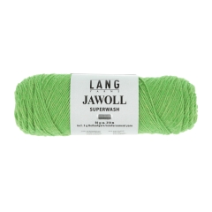 Lang Yarns Jawoll uni Sockenwolle 4-fach - apfel