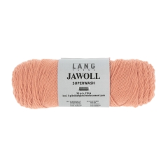 Lang Yarns Jawoll uni Sockenwolle 4-fach - lachs