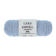 Lang Yarns Jawoll uni Sockenwolle 4-fach - jeans hell