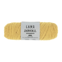 Lang Yarns Jawoll uni Sockenwolle 4-fach - goldgelb hell