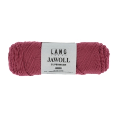 Lang Yarns Jawoll uni Sockenwolle 4-fach - dunkelrot