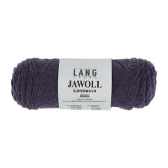 Lang Yarns Jawoll uni Sockenwolle 4-fach - aubergine
