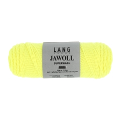 Lang Yarns Jawoll uni Sockenwolle 4-fach - gelb neon