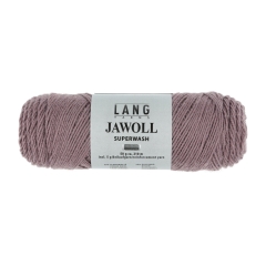 Lang Yarns Jawoll uni Sockenwolle 4-fach - altrosa dunkel