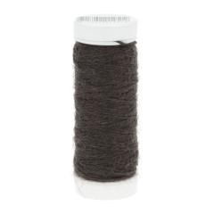 LANG YARNS Jawoll Fersenwolle (Stopfwolle) - dunkelbraun (0067)
