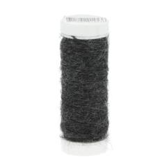 LANG YARNS Jawoll Fersenwolle (Stopfwolle) - anthrazit melange (0070)