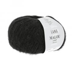 Malou Light Lang Yarns - schwarz (0004)