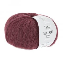 Malou Light Lang Yarns - dunkelrot (0062)
