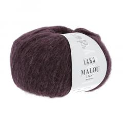 Malou Light Lang Yarns - aubergine (0080)