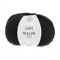 Malou Light Lang Yarns - schwarz (0004)
