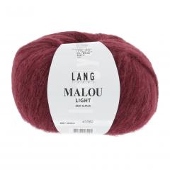 Malou Light Lang Yarns - dunkelrot (0062)