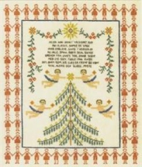 Fremme Stickpackung - Mustertuch Weihnachten