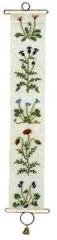 Stickpackung Haandarbejdets Fremme - Wilde Blumen 6x35 cm