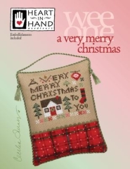 Stickvorlage Heart In Hand Needleart - Very Merry Christmas (w/emb)