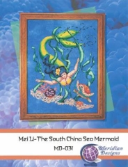 Stickvorlage Meridian Designs - Mei Li The South China Sea Mermaid