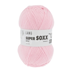 Lang Yarns Super Soxx 6-fach Sockenwolle - rosa hell