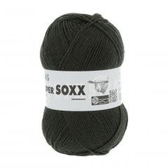 Lang Yarns Super Soxx 6-fach Sockenwolle - dunkelgrün