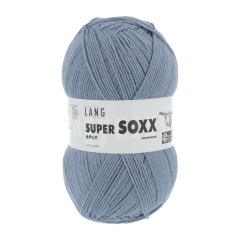Lang Yarns Super Soxx 6-fach Sockenwolle - hellblau